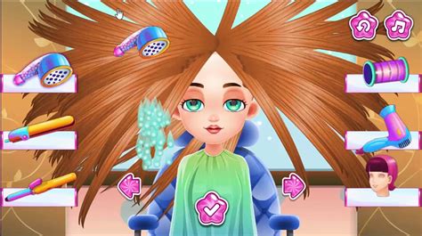 Listen to them and work wonders Trim their hair and also dye it in bright colors. . Beauty salon games unblocked